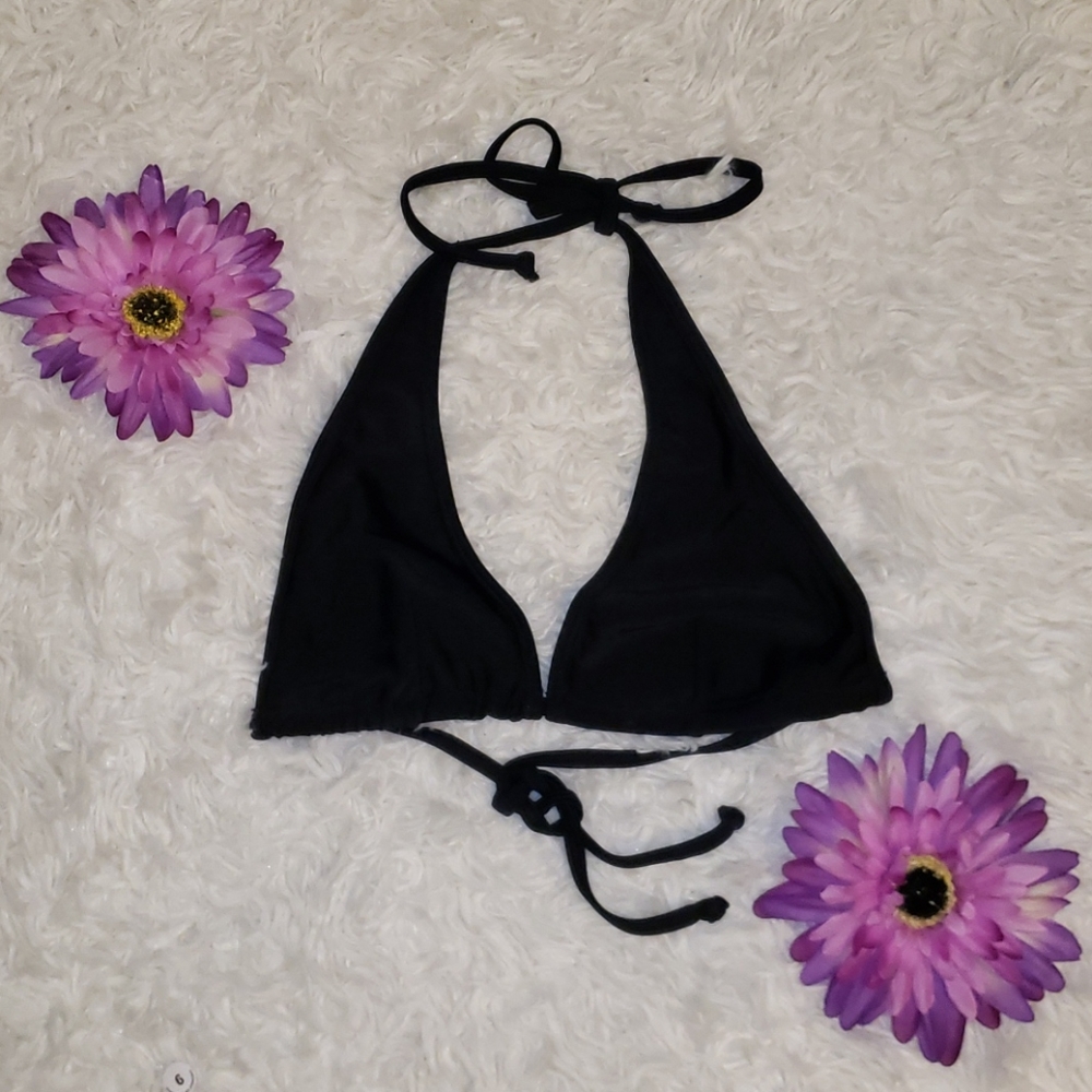 Agua Doce Black 2 Piece Bikini Nwt - Picture 3 of 7